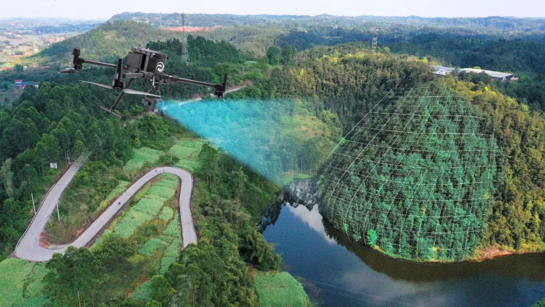 共享无人机服务之森林防火巡查